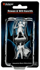 Magic The Gathering: Unpainted Miniature - Rowan Kenrith & Will Kenrith 90342